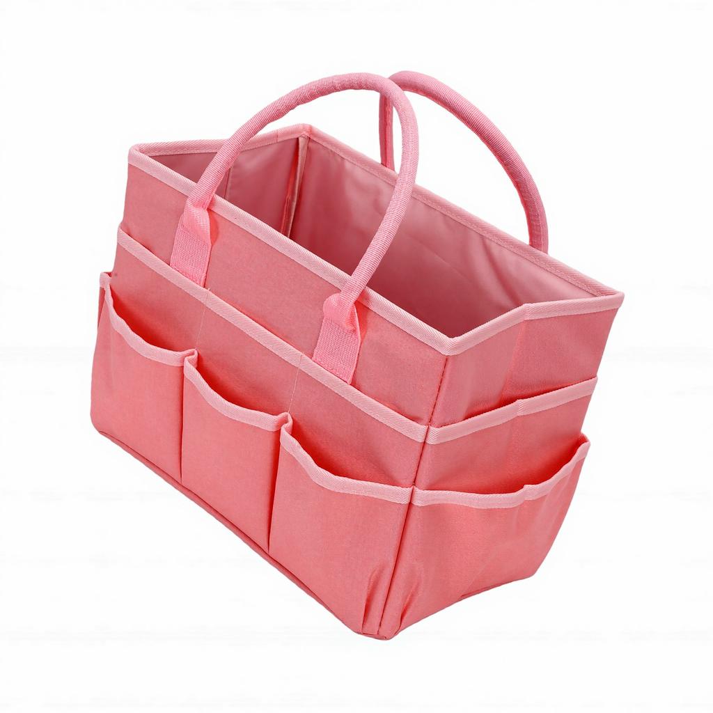 Craft Organizer Bag for Art Storage Oxford Cloth Multiple Pockets Sewing Bag for Scrapbooking School Office Supplies