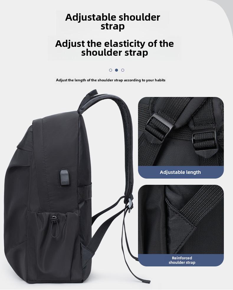 Школьная сумка для колледжа в японском стиле: Классический однотонный рюкзак Harajuku, большой вместимости, универсальный для студенток