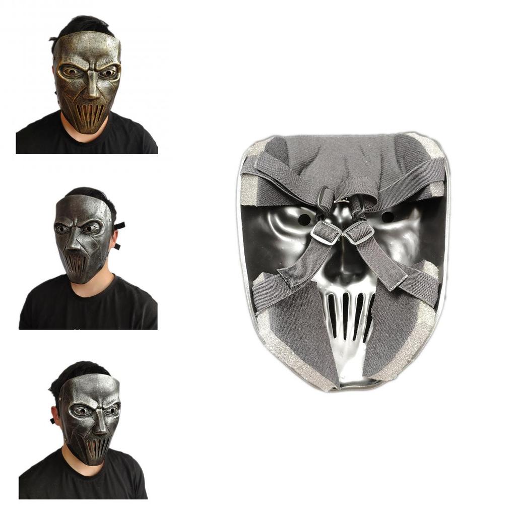 Slipknot Мик Удивительная серебряная и медная маска для лица на Хэллоуин и косплей-мероприятия
