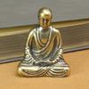 Латунь Большое Солнце Татхагата Будда Украшение Храм Статуя Будды Будда Чистая Медь Будда Украшение Металлические Поделки Религиозные Принадлежности