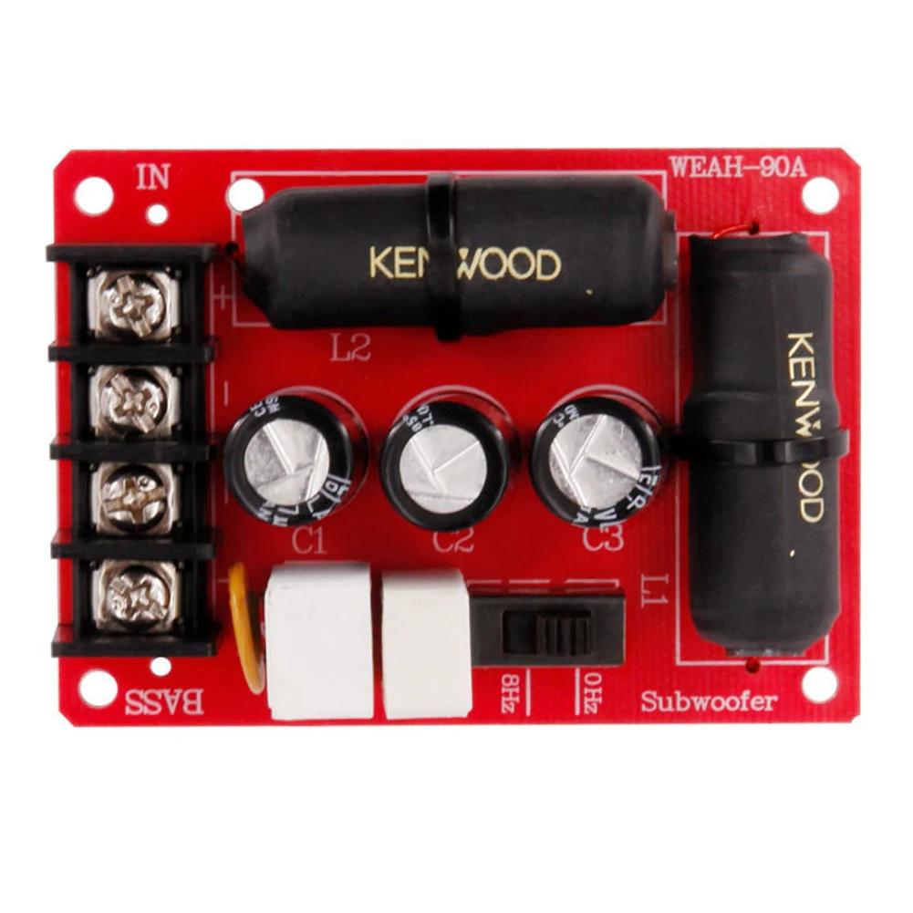 200 Вт Низкочастотный Динамик Сабвуфер Разделитель Частот HiFi Стерео Автомобильный Разделитель Частот Авто Аудио Звук Кроссовер