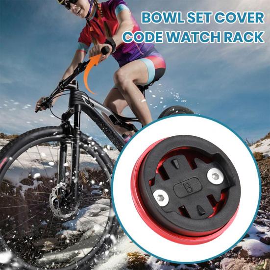 1 комплект держателя для велосипедного компьютера, центрально установленный кронштейн для крепления спидометра для Cateye/Garmin/Bryton