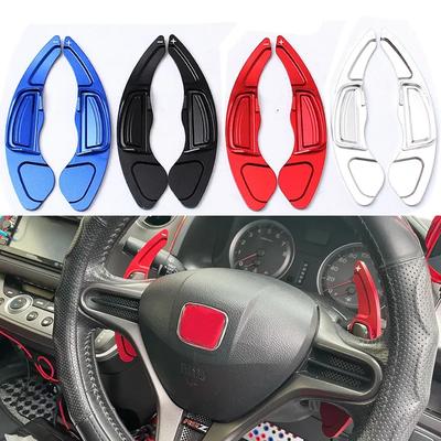 Для Honda Civic FD6 FN2 Jazz SPORT Fit GE 2013 IGHT ZE2 Расширители подрулевых лепестков переключения передач на руле автомобиля, Квикшифтеры, Наклейки DSG