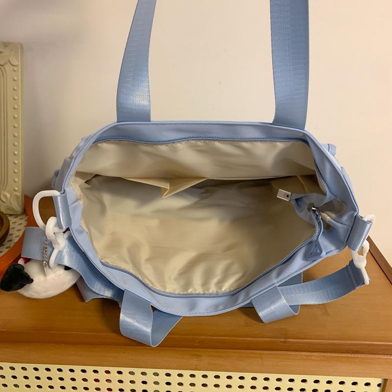 Женская сумка через плечо, нейлоновая сумка через плечо, студенческая сумка для занятий