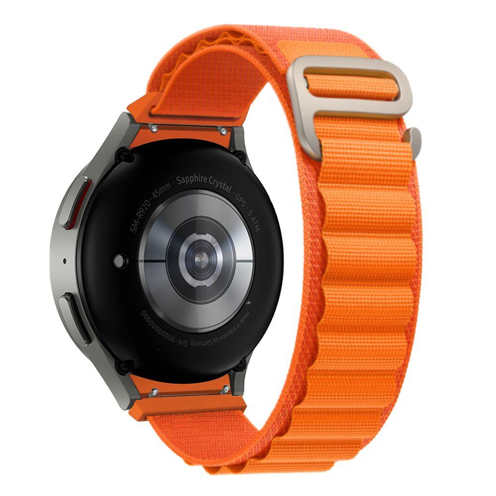 Tech-Protect Nylon Pro Samsung Galaxy Watch 4 / 5 / 5 Pro / 6 / 7 / Fe Orange