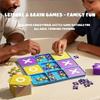 Ultimate Tic-Tac-Toe Game Board Games For Family Game Night Mind Challenging Cross-Board Game for Kids Adults