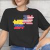 Colombia Flag Merch Unisex T Shirt Cotton Tee Graphic Print Tshirt Clothes