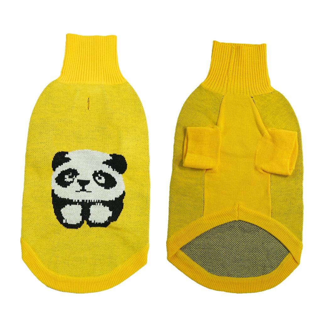 Погладьте его собачий свитер шнауцер корги маленькая собака одежда для питомцев осень и зима теплый вязаный свитер новый