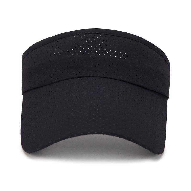 Summer Big Brim Sun Hat Outdoor Men and Women Sports Sunshade Baseball Cap Fixed Light Plate Empty Top Hat