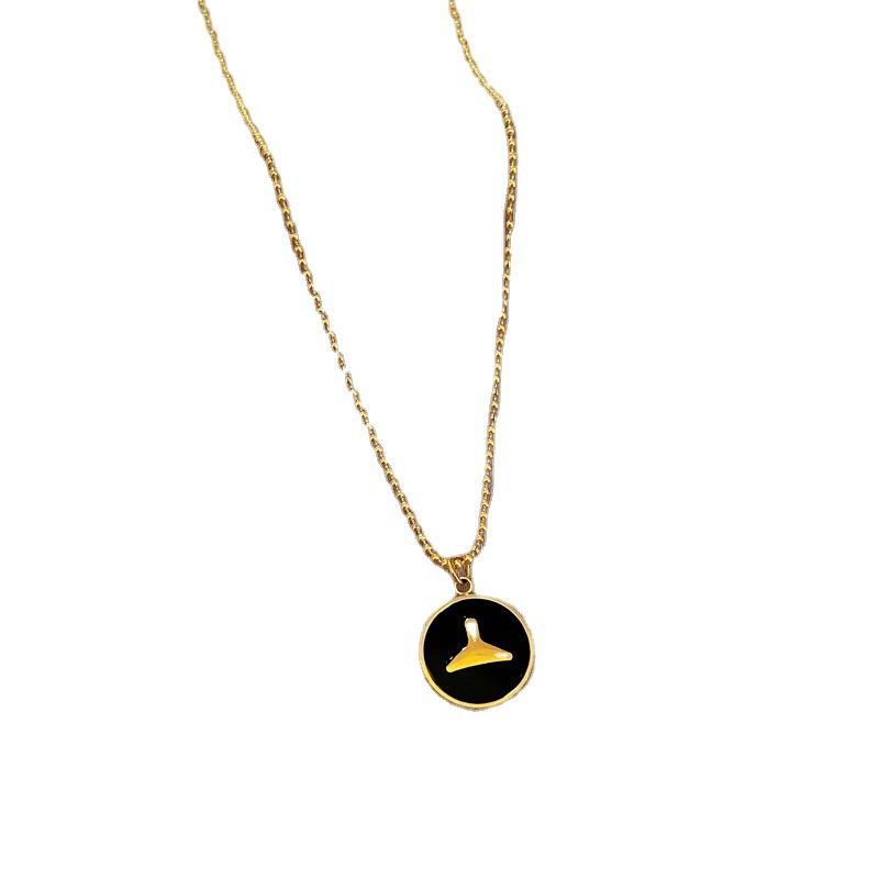 Real Gold Cold Necklace In The E-Commerce Good Goods Furnace, Women'S Collarbone Chain With Jewelry
