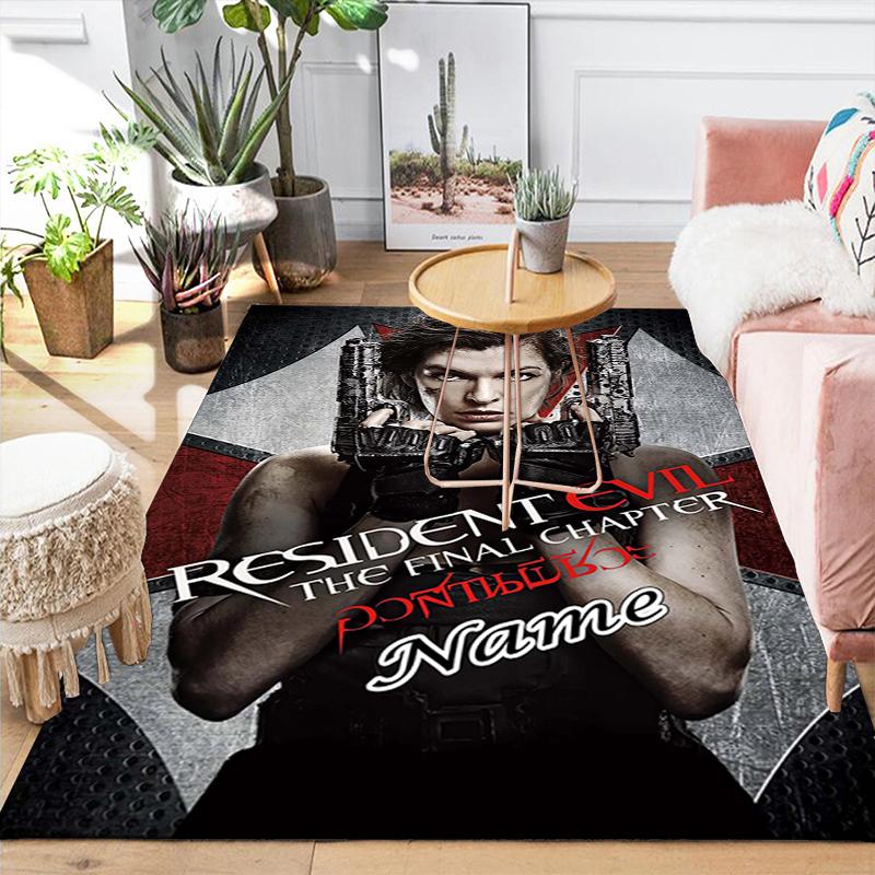 Custom 1Pc Resident Evil Afterlife Adventure Rug Office Carpet Indoor Outdoor Entrance Doormat Nonslip Soft And Comfortable Living Room D2915237