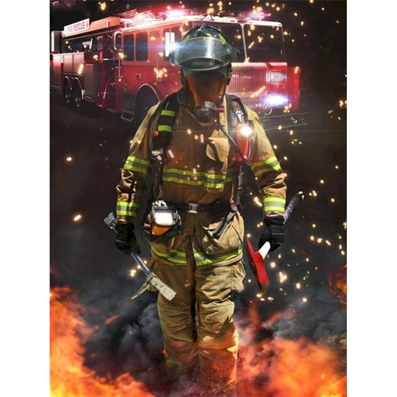5D DIY Diamond Painting Firefighters Cross Stitch Kits Figures Diamond Embroidery Sale Mosaic Picture Home Decor Gift