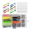 Worm Lure Lure Set Jig Head Set of 100 50 Pieces In 10 50 Jig Heads In 5 Sizes 1g Seabass Lure Bass Fishing Horse Mackerel Fishing Fishhook Set