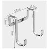 1/5 Pcs Double S Shaped Hook 2.2 Inches Furniture Hardware  Drawer Cabinet, Closet, Fence