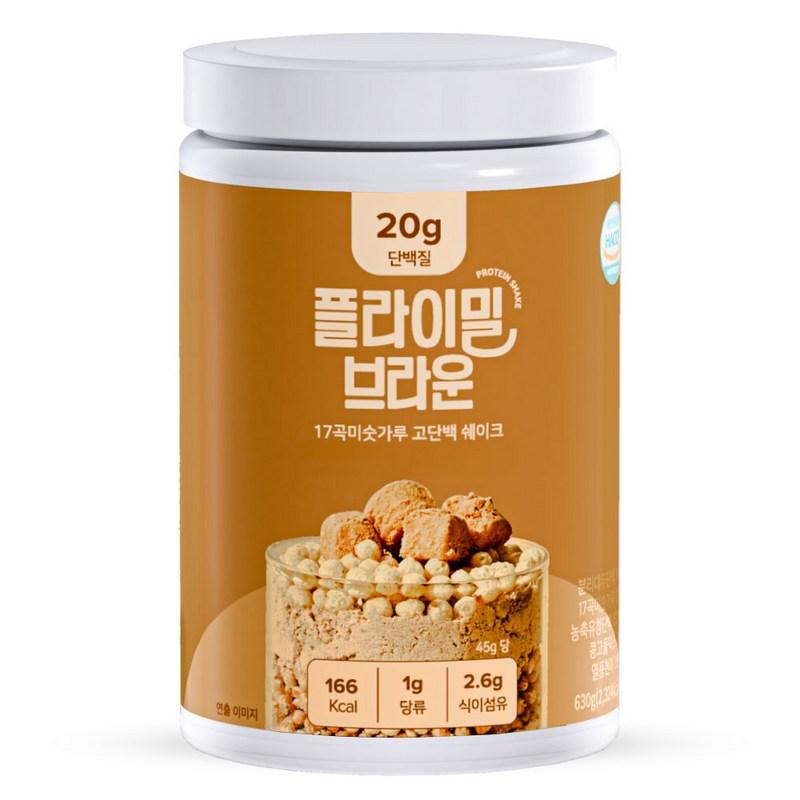 Fly Meal Protein Shake Brown Rice Flour Flavor Large Capacity, 630g, 3 Pieces