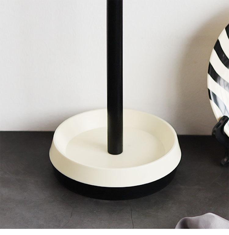 Скандинавский вертикальный держатель для кухонных полотенец и салфеток - Безударная полка для хранения для обеденного стола и ручных полотенец.