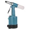 Air Riveter Gun, Air Tool for Aluminum and Stainless Steel Rivets, High Strength and Efficiency, Automatic Suction Cup (Design: C903/Blue, 1 Pc)