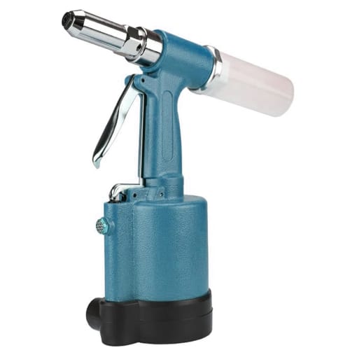 AAGWW Air Riveter Gun, Air Tool for Aluminum and Stainless Steel Rivets, High Strength and Efficiency, Automatic Suction Cup (Design: C903/Blue, 1 Pc)