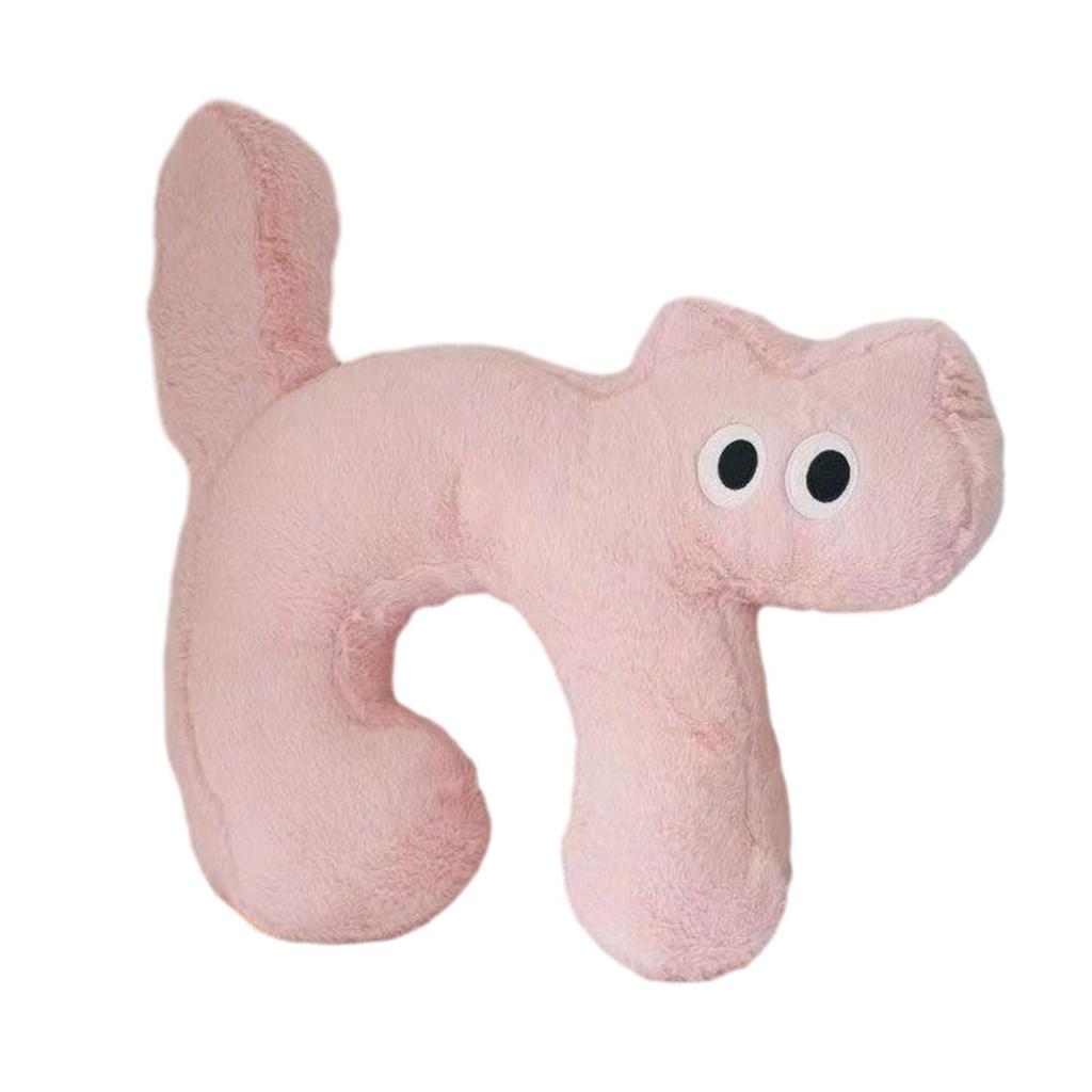 Lovely Plush Toy Stuffed Animal Decorative Ornaments Early Education Toy Cushion Throw Pillow for Study Bedroom Party Favor
