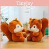 Cute Squirrel Plush Toy Doll Cute Cartoon Short Pile Animal Gift Children Doll