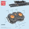 MOULD KING 20002 Technical Remote Control Military Tank Building Blocks Armored Vehicle Bridge Layer Structure Car Bricks Toys