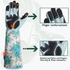 1 Pair Anti-Puncture Long Gardening Gloves Long Elbow Design Work Safety Glove  Harvesting Peppers