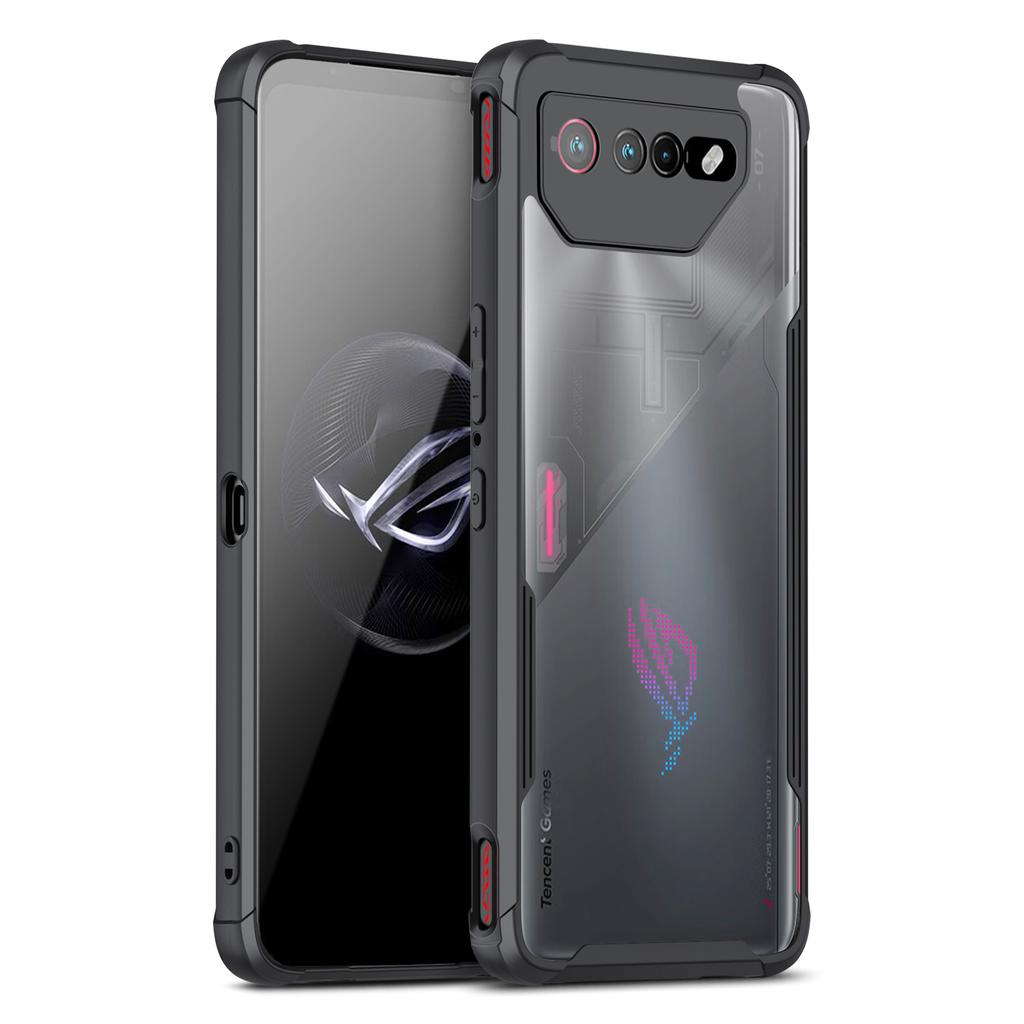Бронированный противоударный чехол для ASUS ROG Phone 7/6, Защитная крышка от падения со скрытой подставкой, Удобный для игр чехол для телефона