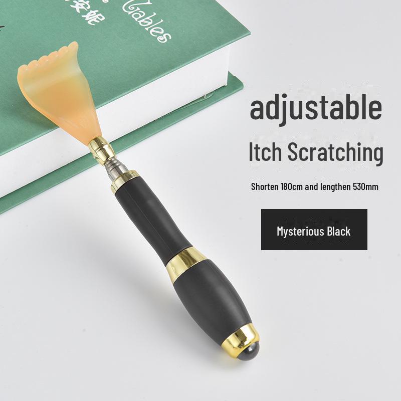 Телескопическая чесалка для спины из нержавеющей стали с магнитным массажем