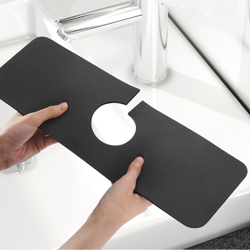 Multifunction Non-Slip Absorbent Pad Splash Drying Mat Sink Splash Mats  Kitchen Bathroom Supplies