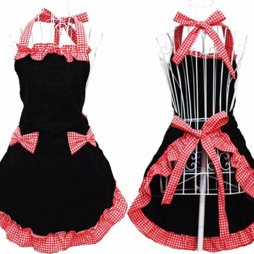 Adjustable Florist Apron Flirty Vintage Lady Sleeveless Apron Mothers Day Gift