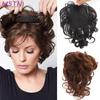 Synthetic Female Bangs Short Hair Top Curly Hair Bangs Wig Clip Top Hair Natural Weave Replacement Hair Pieces