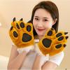 1/2/4Pcs Tigeres Costume Set Tigeres Ears Headband Tail Paw Gloves Kids Halloween Christmas Party Animal Cosplay Costume