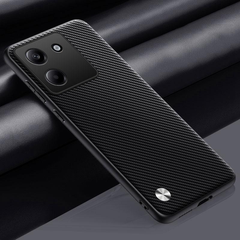 Роскошный чехол из искусственной кожи для Xiaomi Poco M7 Pro 5G, задняя крышка, матовый силиконовый чехол для телефона с полной защитой TPU для PocoM7 Pro M7Pro