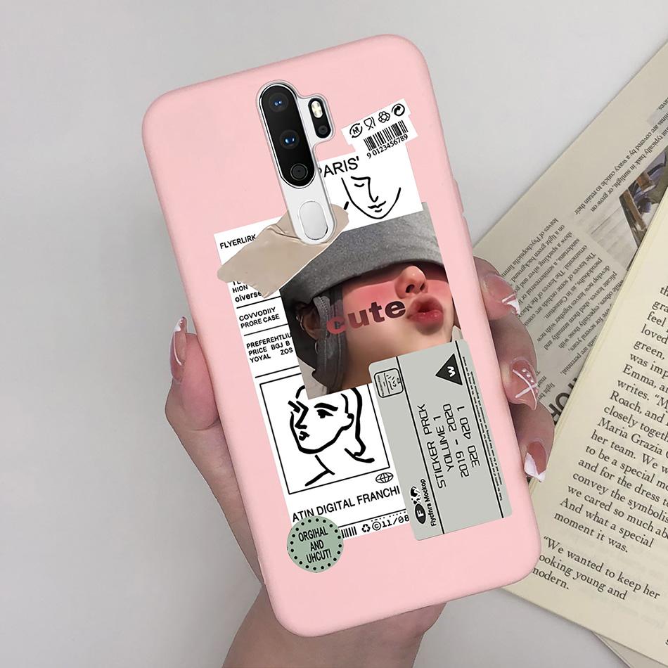 Чехол для OPPO A5 A9 2020 A11x Силиконовый Мягкий Чехол Для OPPOA5 OPPOA9 OPPO A 9 2020 Чехлы для Телефона Модный Милый Конфетный Расписной Fundas