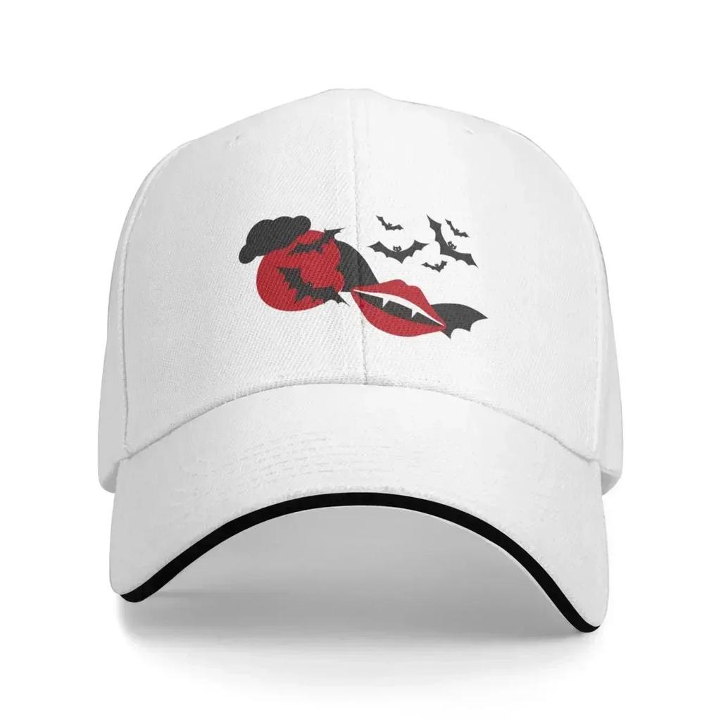Vampire Mouth (red) Baseball Caps Snapback Fashion Baseball Hats Breathable Casual Outdoor For Unisexs And Womens Polychromatic