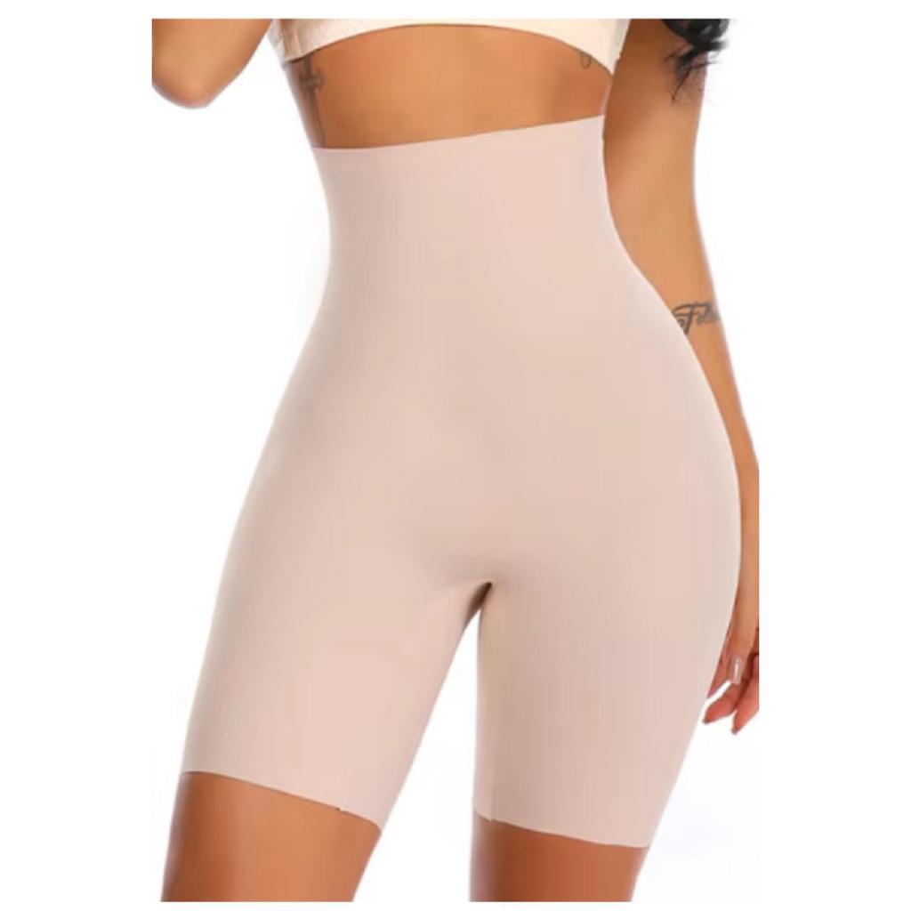 Женские невидимые шорты с высокой талией, корректирующее белье, шорты для коррекции фигуры, под платья