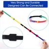 50 Pcs Hook Loop Nylon Fastening Cable Ties Straps Cable Management  Audio Cables