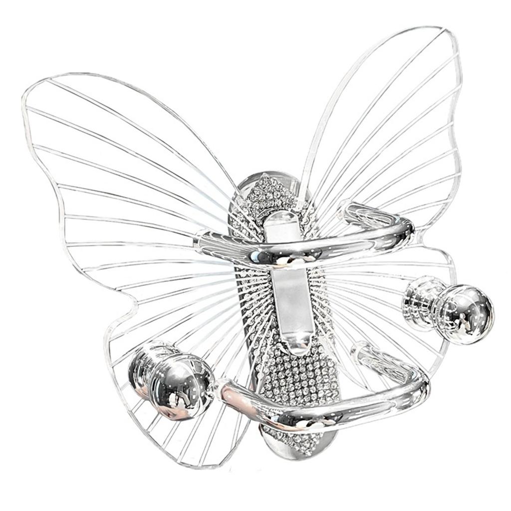 Роскошная акриловая подставка для расчесок со стразами, стойка для хранения украшений, подходит для стильных женщин и салонных профессионалов