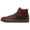 Zoom Blazer Mid SB Oxen Brown Gum Dark Brown Black Мужские скейт-туфли 864349-204