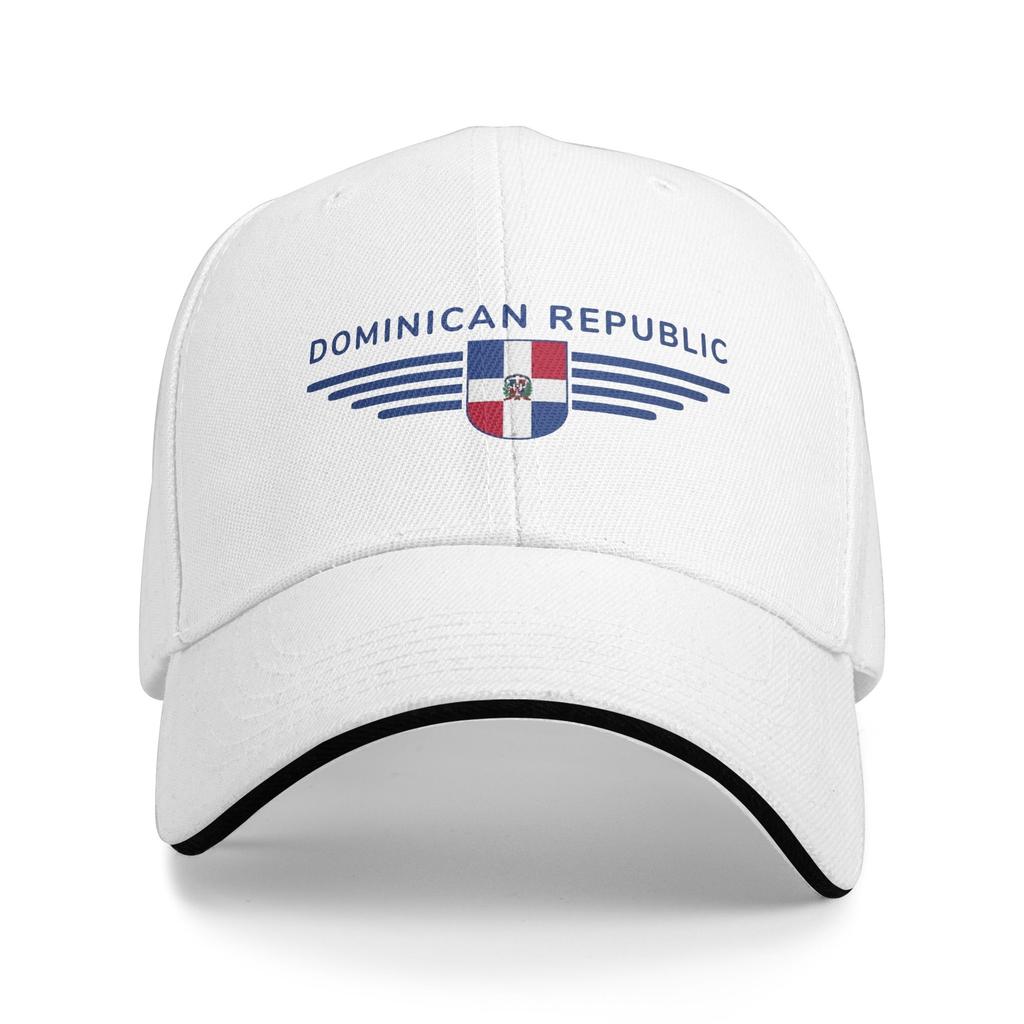 DR Dominican Republic Golf Hat Outfits Classic Snapback Hat For Unisex Women Golf Headewear Adjustable Fit
