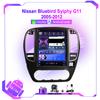 9,7-дюймовый вертикальный Android-радиоприемник для Nissan Bluebird Sylphy G11 2005 - 2012 Автомобильный мультимедийный плеер Навигация GPS Беспроводной Carplay