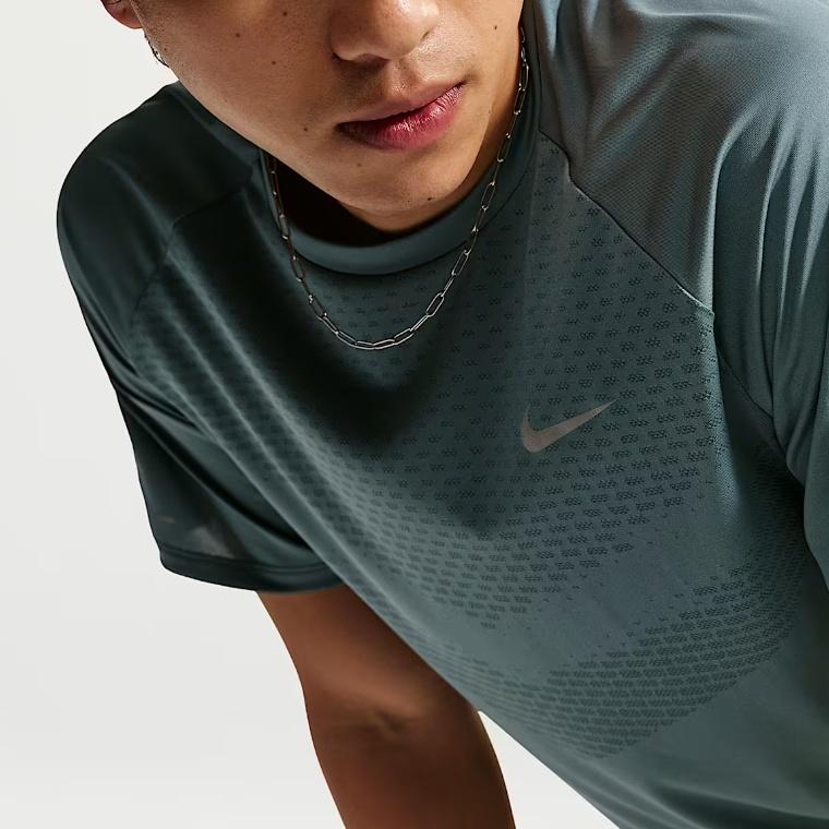 Nike Мужская футболка Stride Dri-FIT ADV 'Mineral Slate' HV5204-382
