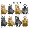 Building Blocks Medieval Knights Soldiers Military Asgard Dwarfs  Bricks Educational Toys For Children KT1044