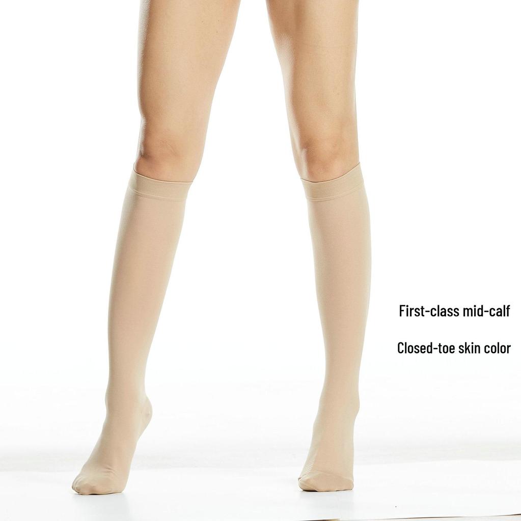 Unisex Mid-Calf Compression Socks & Calf Sleeves 15-20mmHg