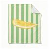 Lemon Slice Beach Towel Cartoon Quick Dry Microfiber Bath Towel for Swimming Surfing Camping Unisex Holiday