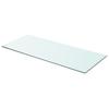 VidaXL Shelf Panel Transparent Glass 70 X 30 Cm