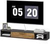 120 cm Floating TV Stand with Storage - Charcoal Grey