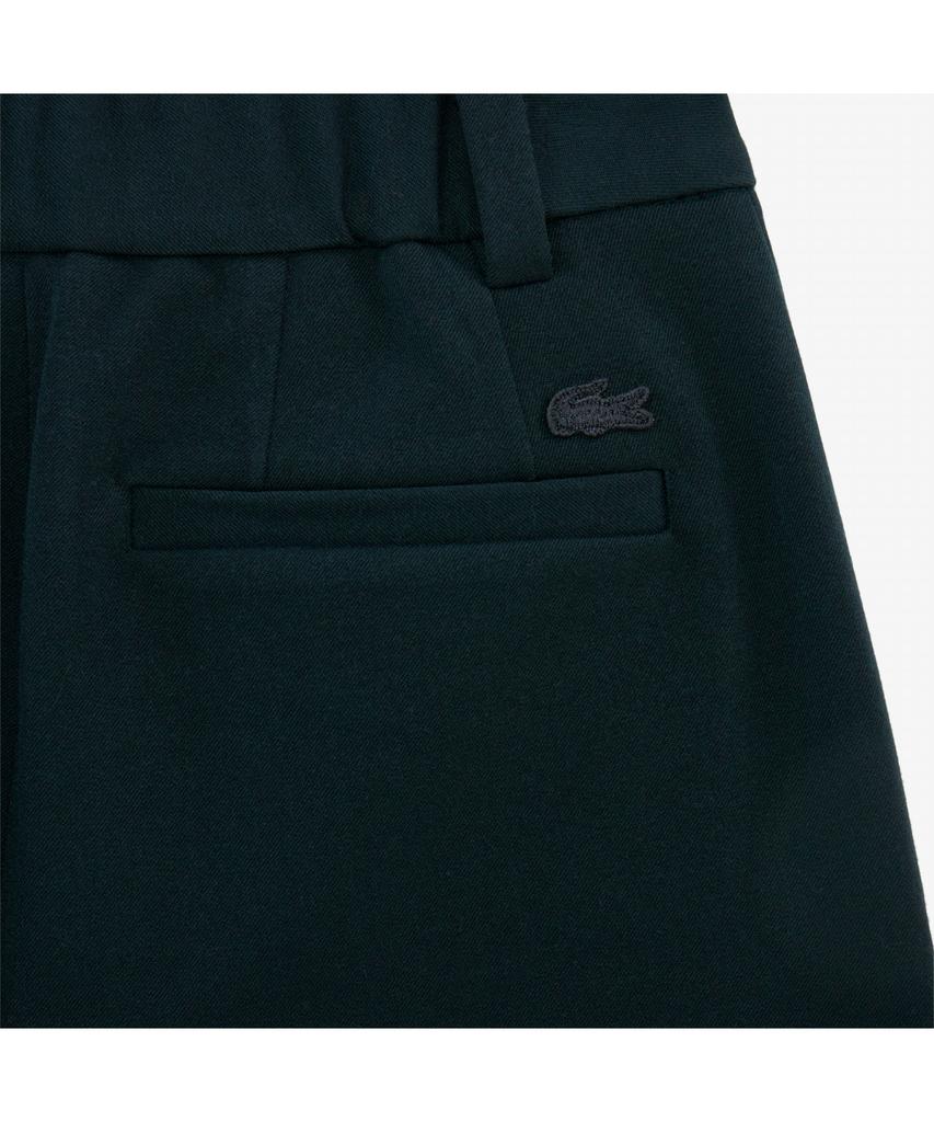 LACOSTE Женские прямые фланелевые укороченные брюки Hf671E-55N Yzp