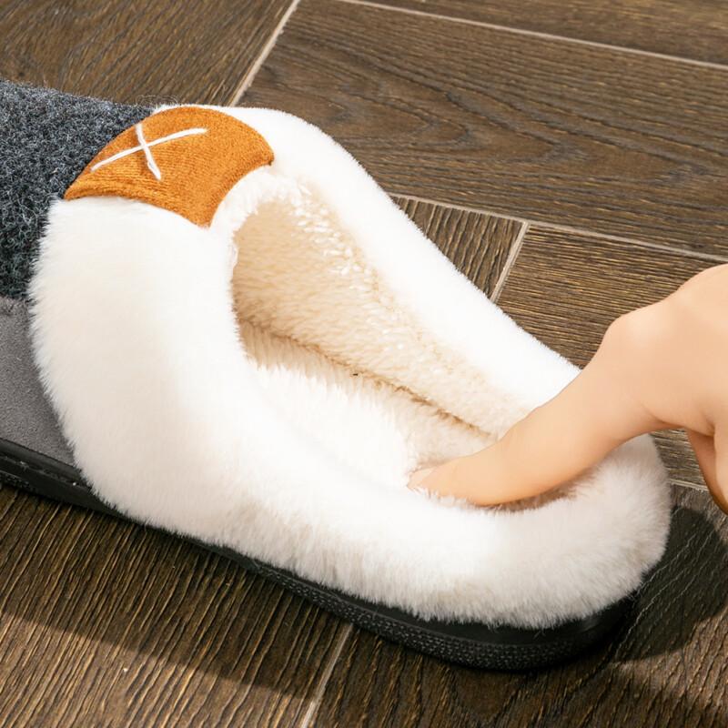 Арктические пушистые тапочки для мужчин - Сверхпрочный фланелевый верх с подушкой из пены с эффектом памяти, нескользящая подошва из ТПР и плюшевое тепло для использования в гараже/охотничьей хижине