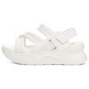 LA Sun Fabric Comfortable Casual Fashion Sandals Women Sandals White 1125101-WHT